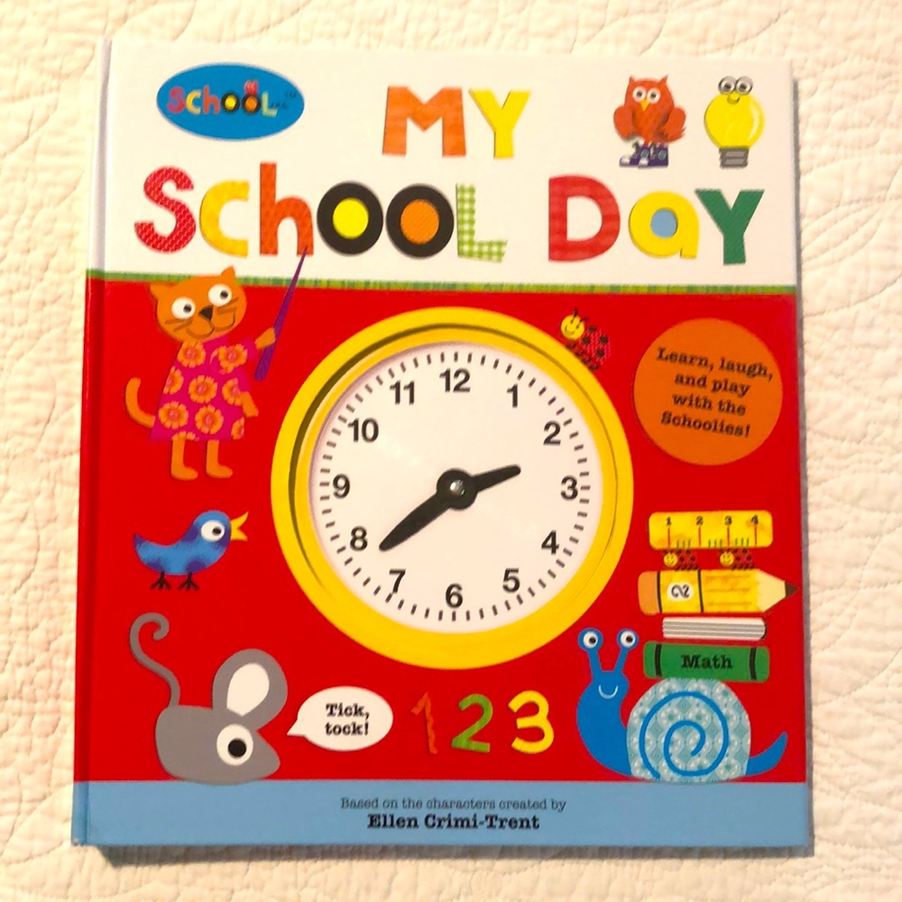 NWT kids school day book
